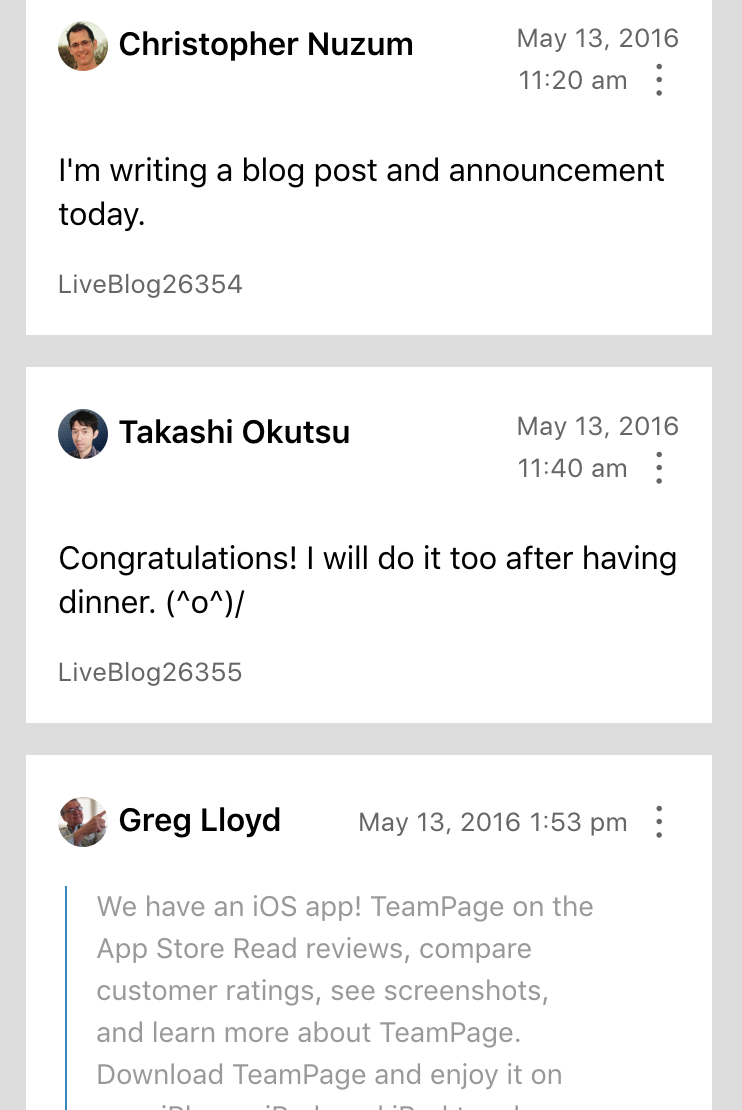 IOS App Detail View