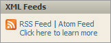 RSS and Atom feeds